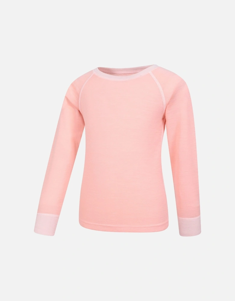 Childrens/Kids Merino II Round Neck Base Layer Top