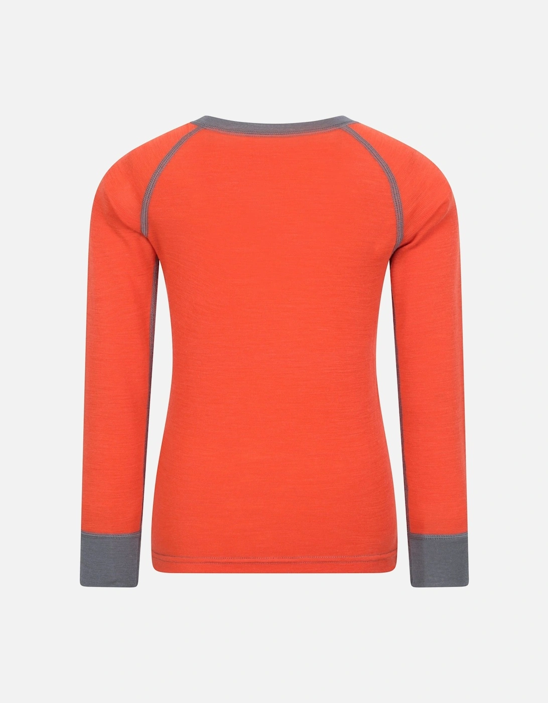 Childrens/Kids Merino II Round Neck Base Layer Top