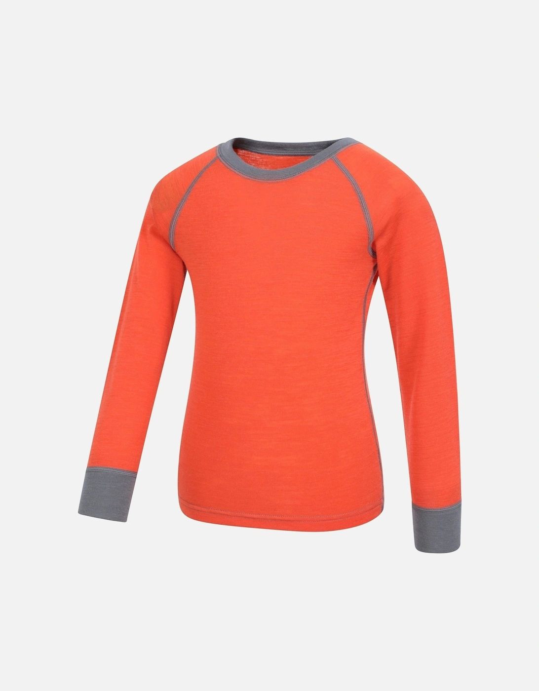 Childrens/Kids Merino II Round Neck Base Layer Top