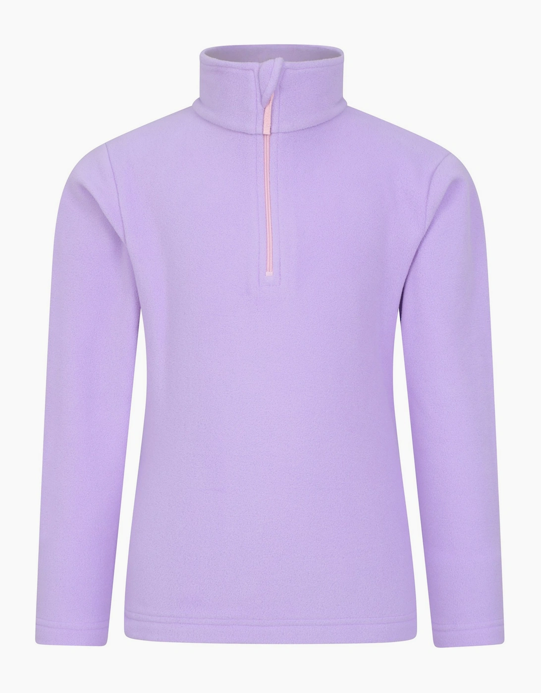 Mountain Warehouse Boys Purple Childrens/ Camber Ii Half Zip Fleece Jacket - Size: 3 Years/4 Years Kids