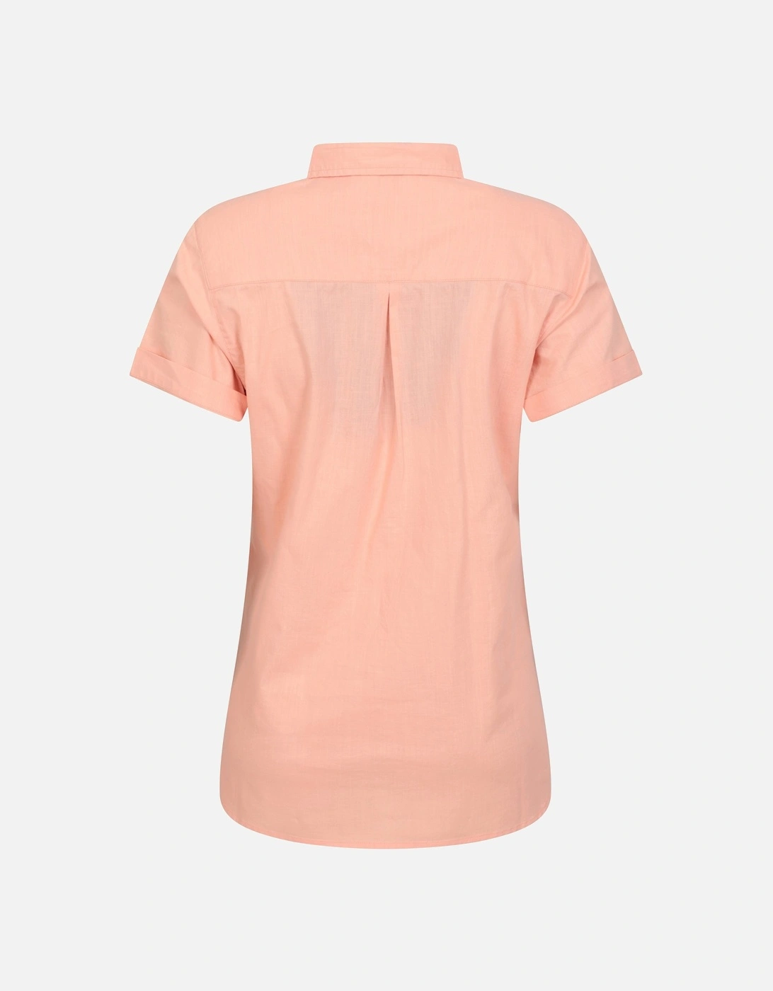 Womens/Ladies Coconut Short-Sleeved Shirt