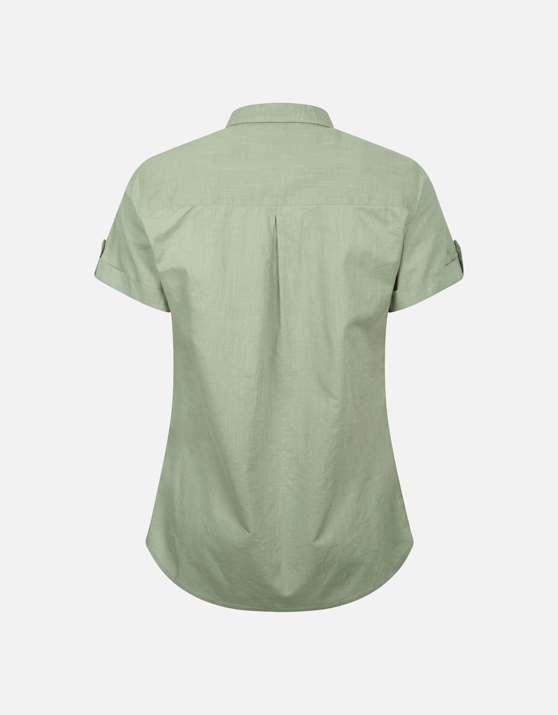 Womens/Ladies Coconut Short-Sleeved Shirt