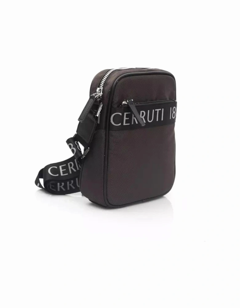 Functional Nylon Messenger Bag with Multiple Compartments Women -