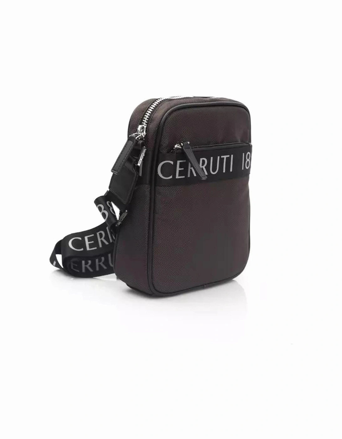 Functional Nylon Messenger Bag with Multiple Compartments Women -