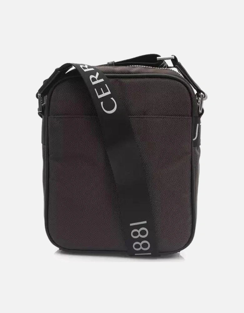 Functional Nylon Messenger Bag with Multiple Compartments Women -