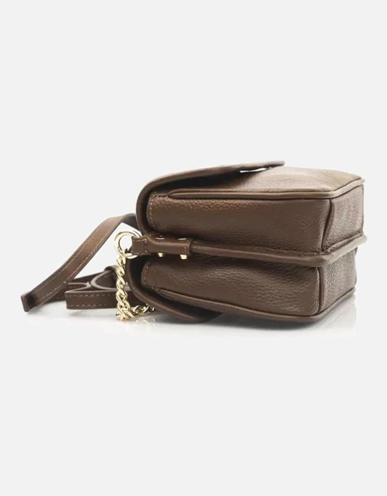 Sophisticated Leather Crossbody Bag Women - Brown