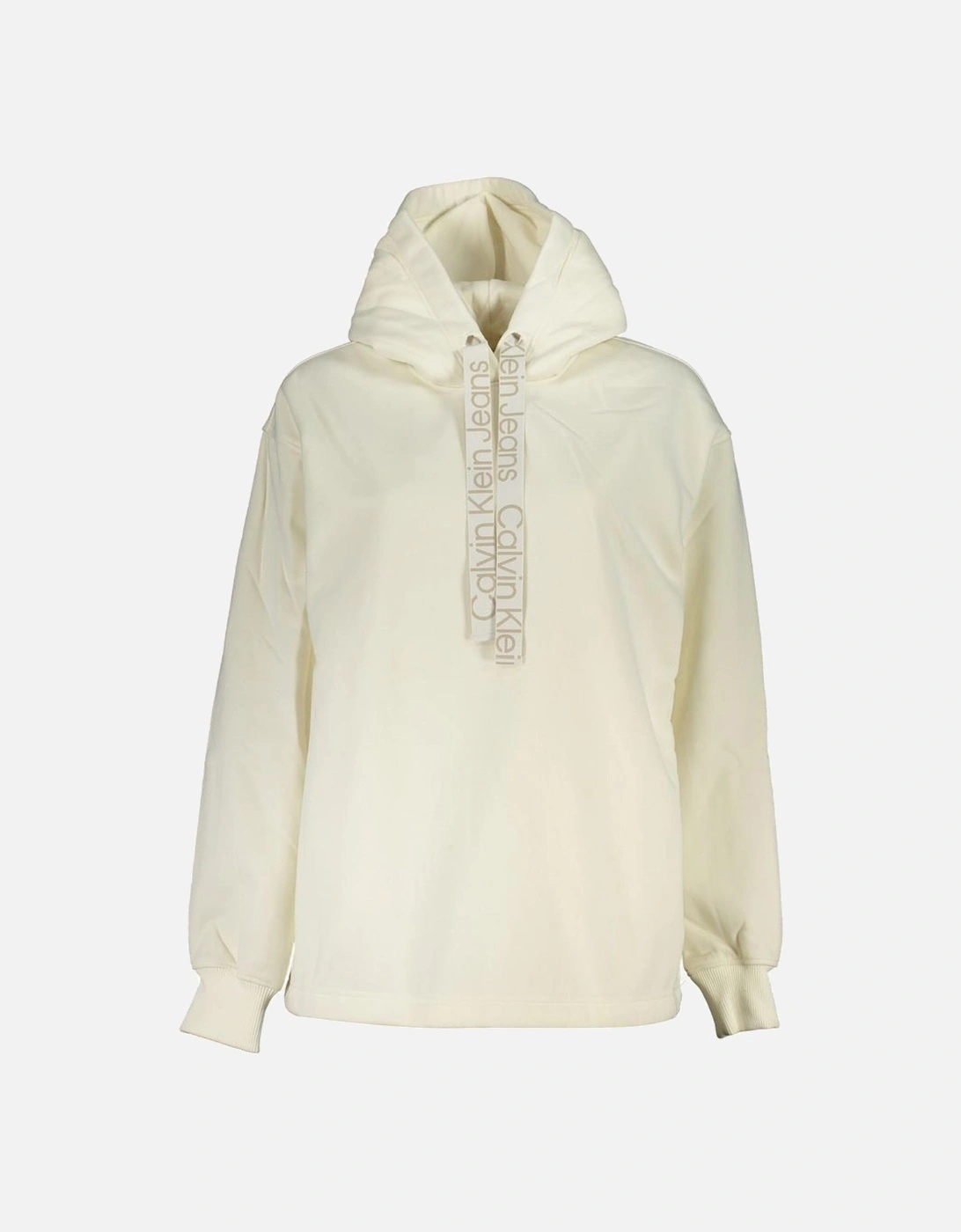 Long Sleeve Fleece Hooded Sweatshirt with Logo and Contrast Details., 3 of 2