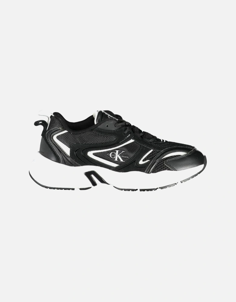 Lace-up Sports Footwear with Contrast Print and Logo Detail. Women -