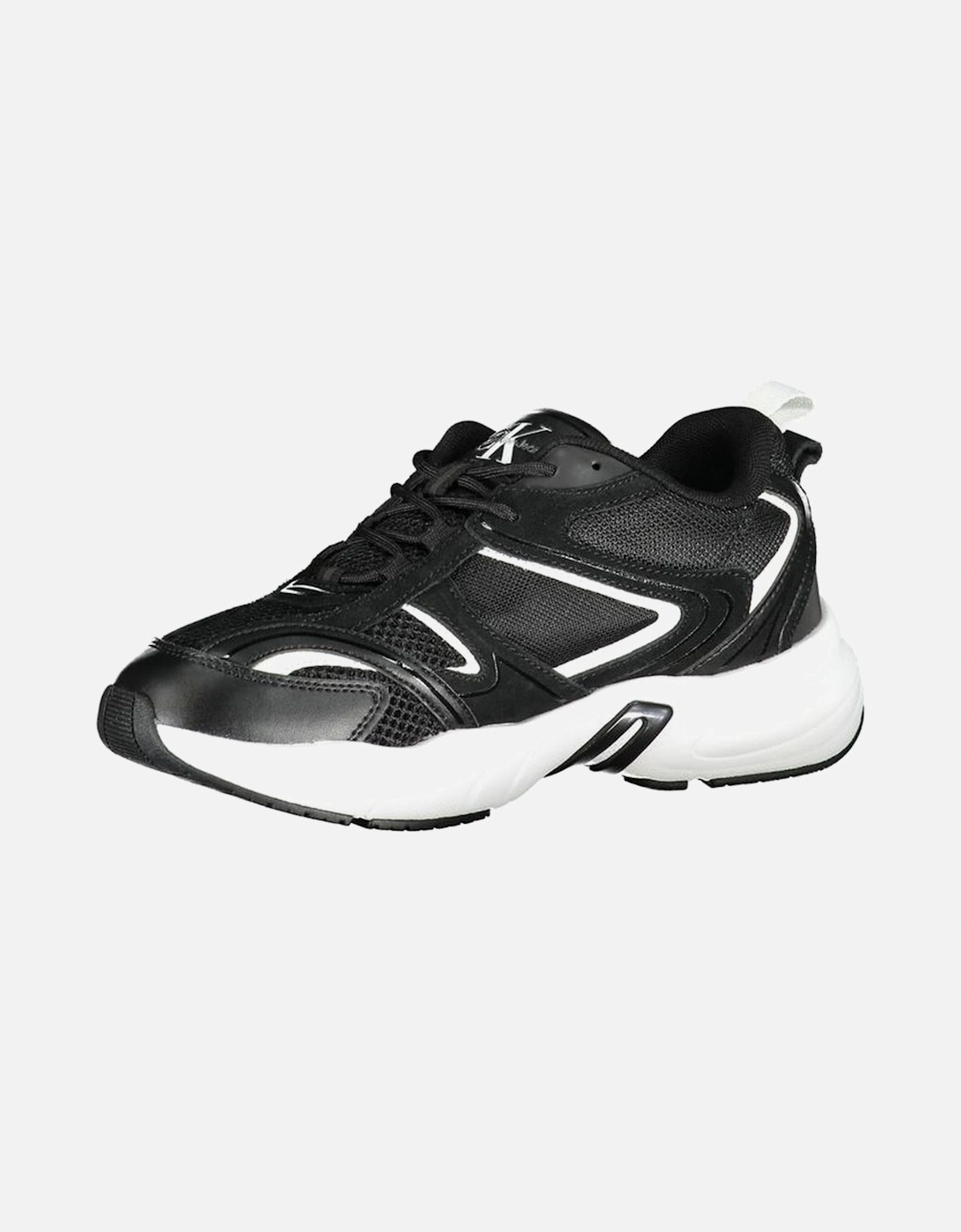 Lace-up Sports Footwear with Contrast Print and Logo Detail. Women -