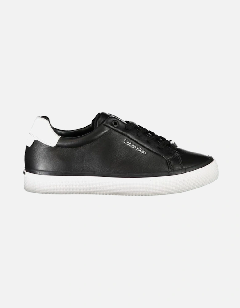 Recycled Leather Sports Footwear with Contrast Details and Logo Women