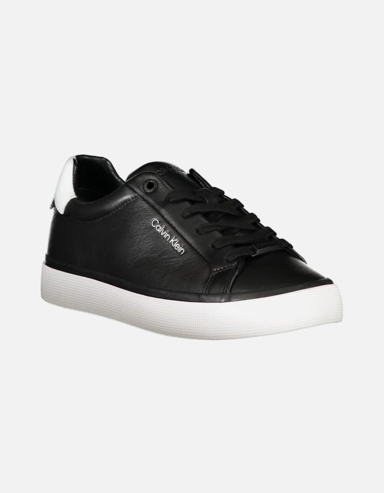 Recycled Leather Sports Footwear with Contrast Details and Logo Women