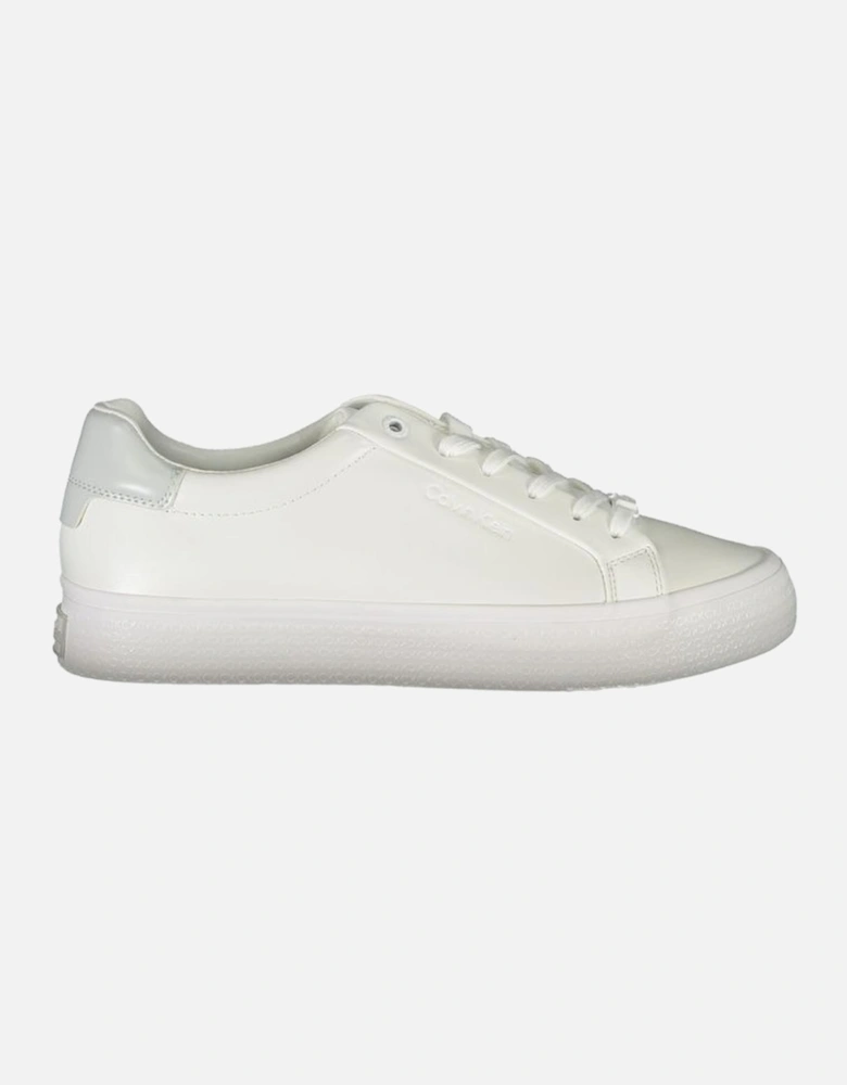 Sports Footwear with Laces and Contrast Details Women - White Sneakers