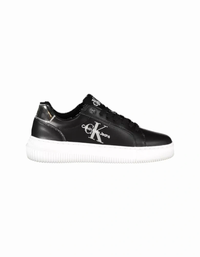 Contrasting Detail Sports Shoe with Recycled Polyester and Logo Women