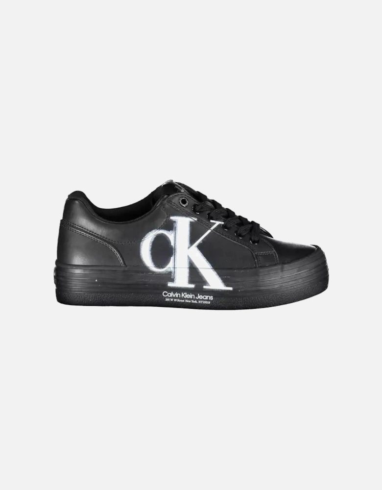 Contrasting Detail Sports Shoe with Logo and Eco-Friendly Polyester