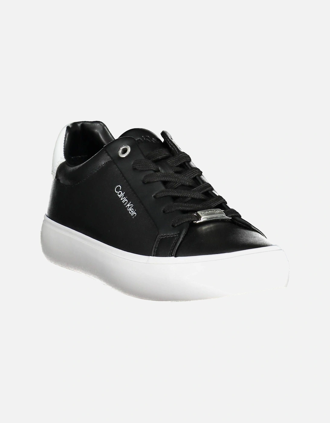 Lace-up Sports Shoe with Contrasting Details and Logo Print Made from