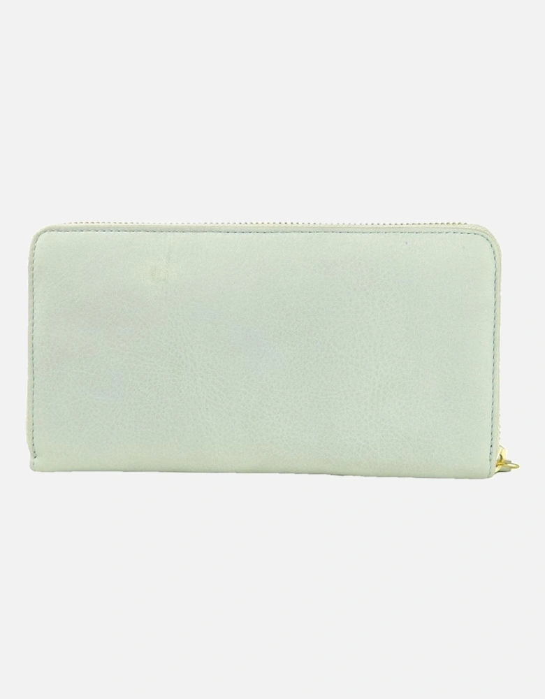 Zip Around Wallet Leather CACL5841 Women - Gray