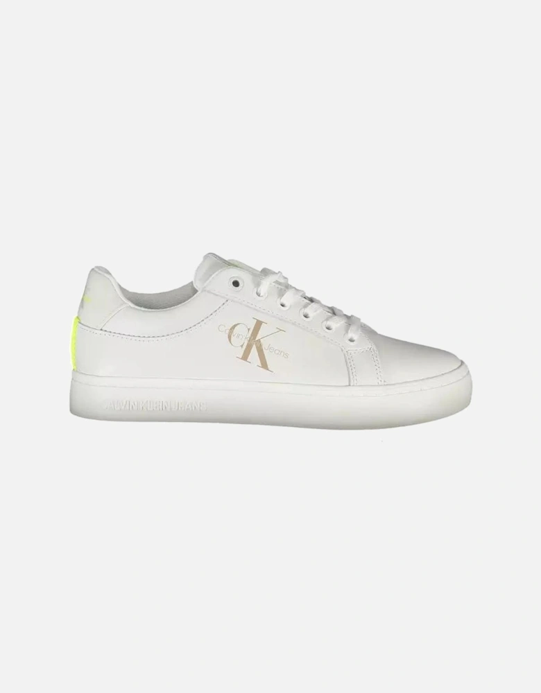 Laced Sports Shoe with Contrasting Details and Logo Print Women -