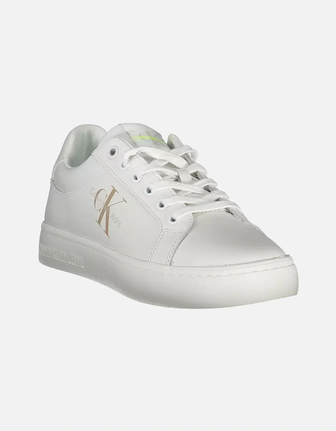 Laced Sports Shoe with Contrasting Details and Logo Print Women -