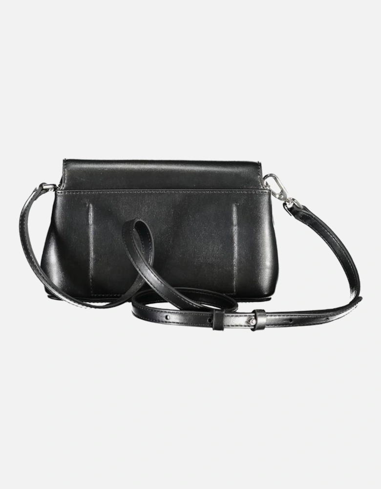 Recycled Polyester Bag with Adjustable Strap Women - Black Handbags