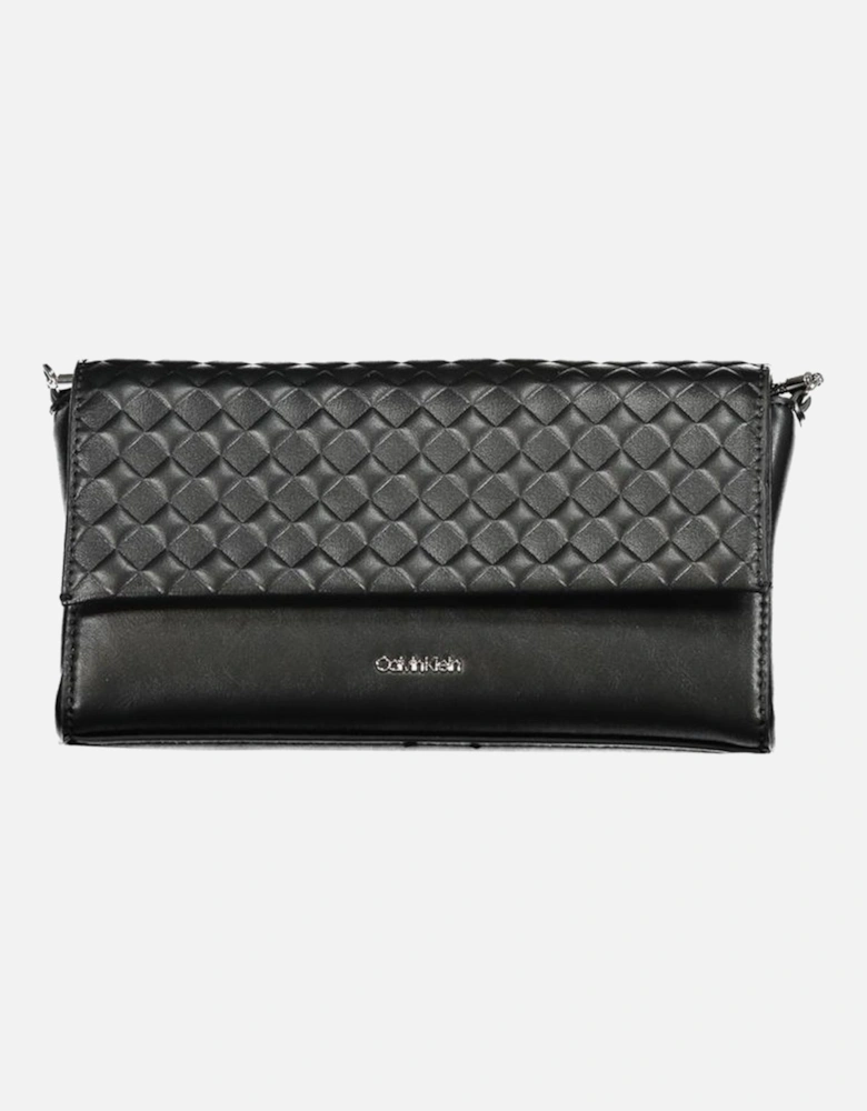 Chain Shoulder Bag with Contrasting Details Women - Black Handbags