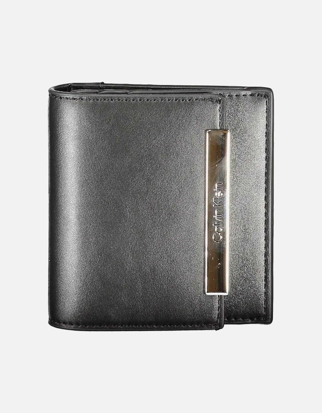 RFID Block Wallet with External Pocket and Card Slots Women - Black, 4 of 3