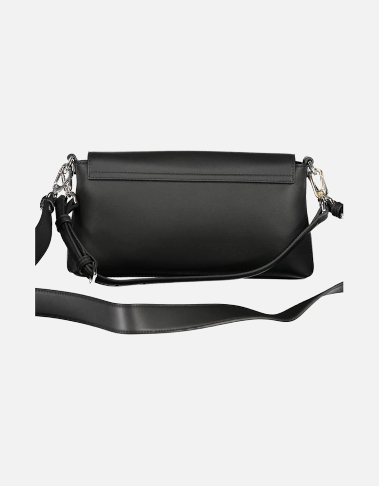 Adjustable Strap Bag with Internal Card Pockets Women - Black Handbags