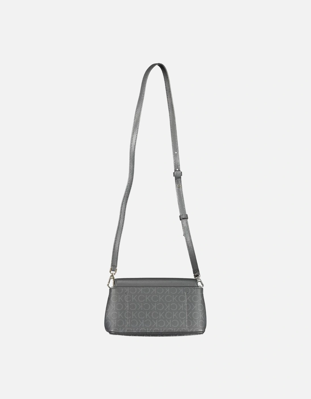 Black Polyester Handbag