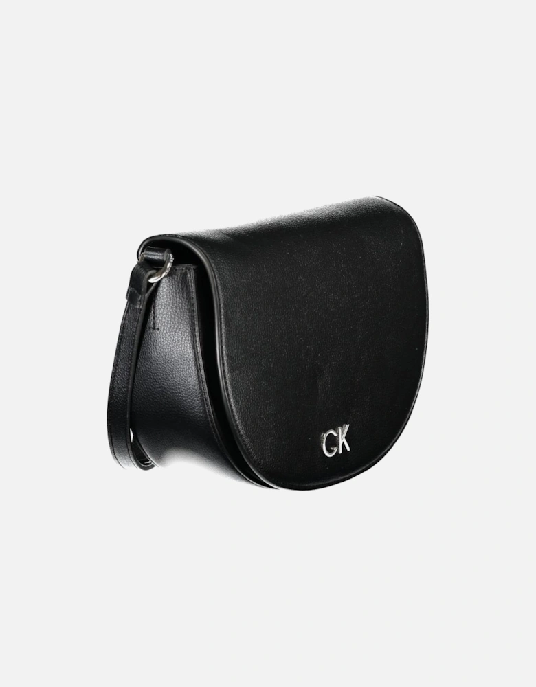 Adjustable Shoulder Bag with Internal Card Pocket Women - Black