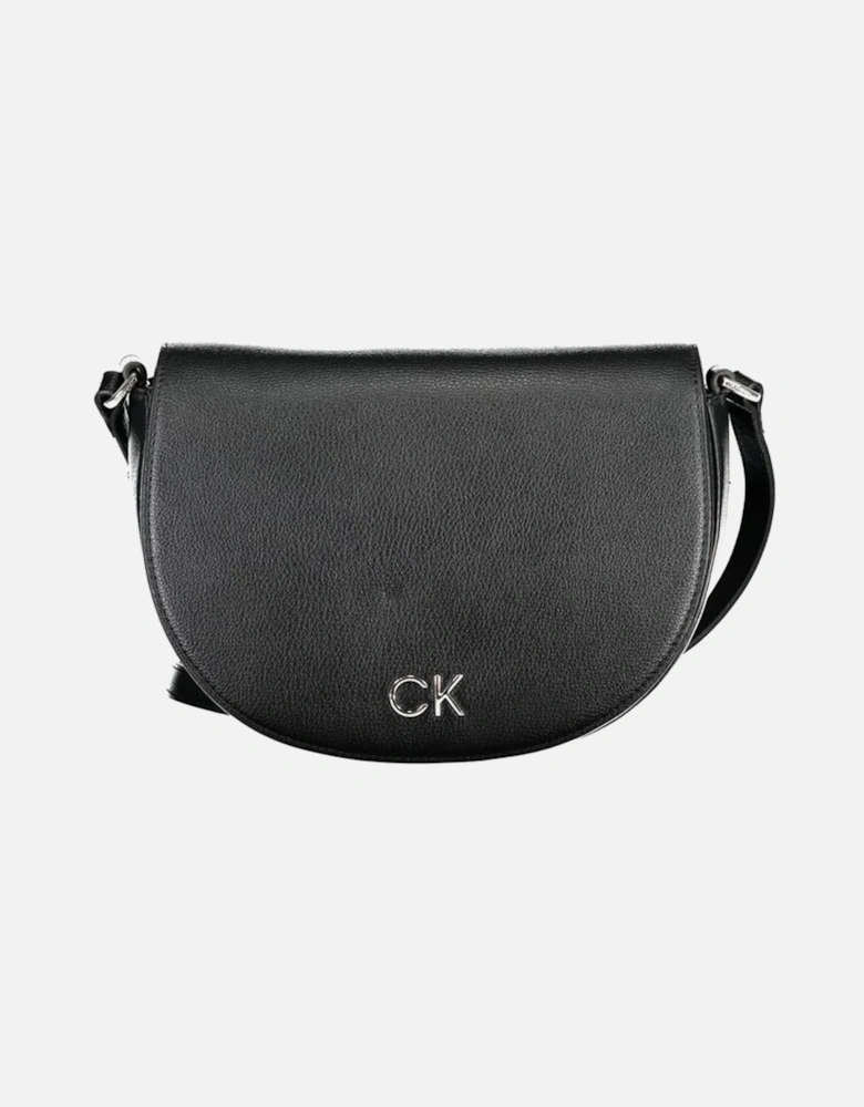 Adjustable Shoulder Bag with Internal Card Pocket Women - Black