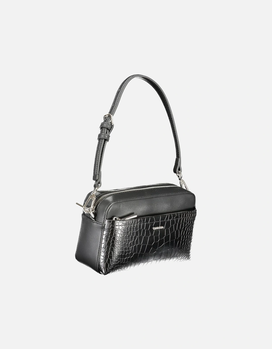 Adjustable Strap Bag with Zip Closure Women - Black Handbags