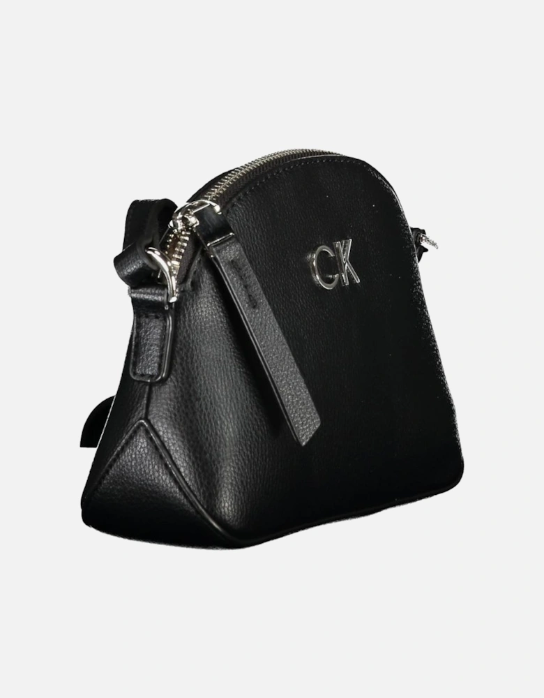 Adjustable Shoulder Bag with Internal Card Pocket Women - Black