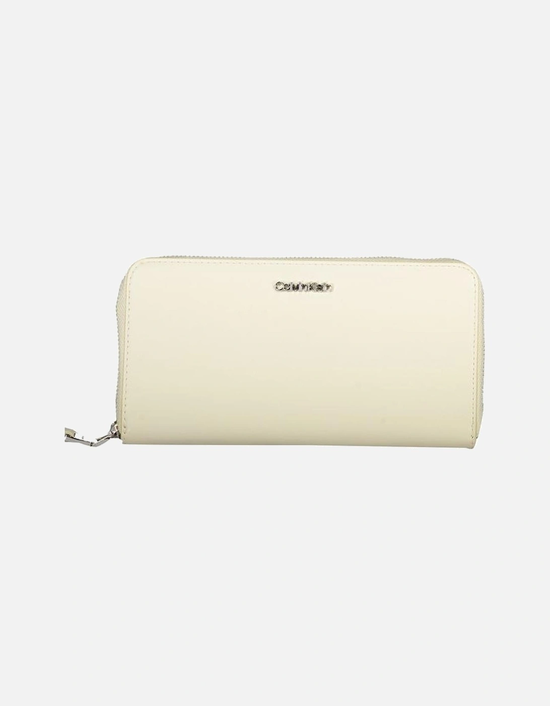 Zip Closure Wallet with 5 Compartments Women - Beige, 4 of 3