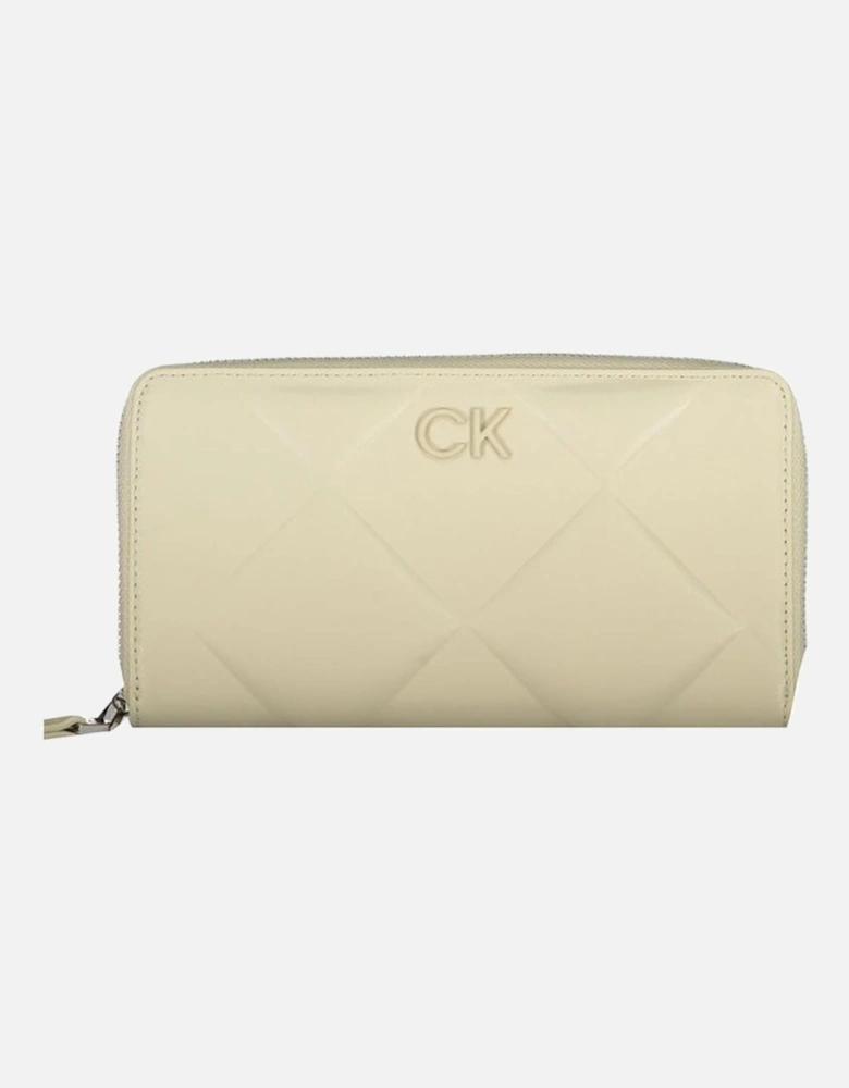 RFID Block Wallet with Coin Purse and Card Slots Women - Beige