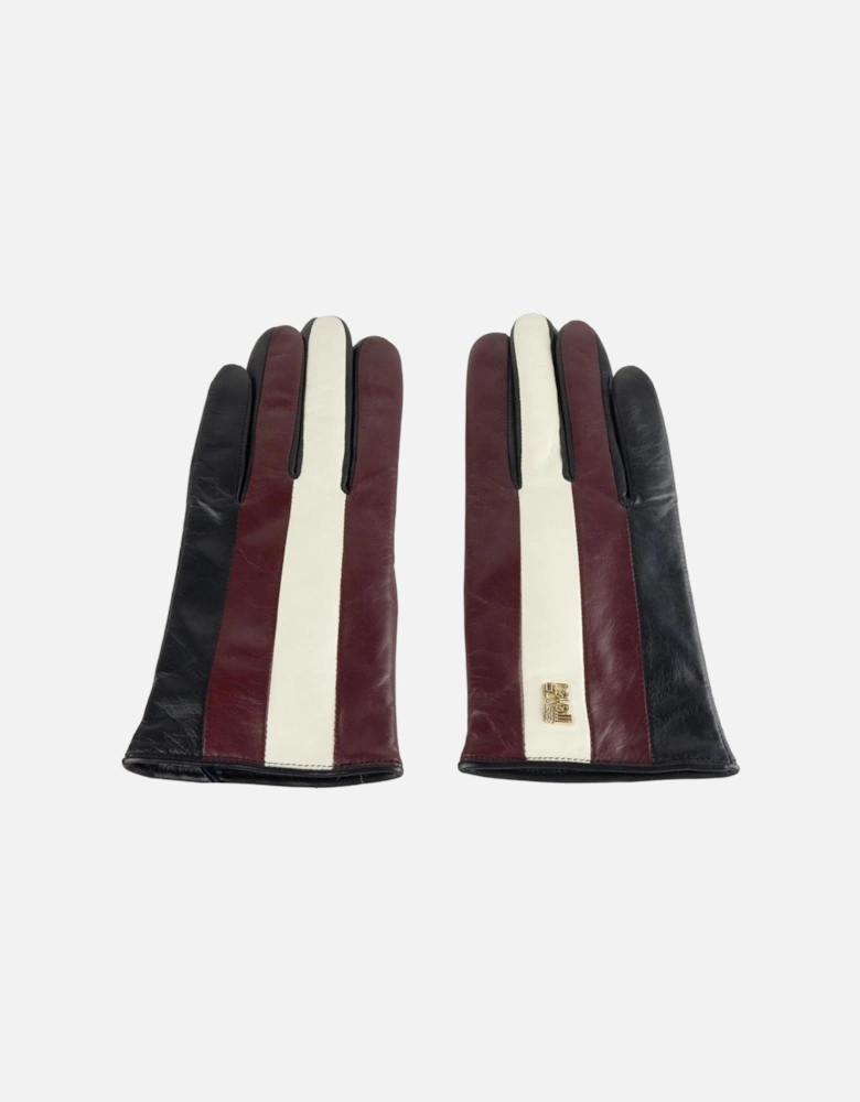 Leather Gloves Style CA5121 Women - Red