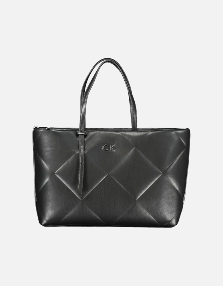 Recycled Polyester Shoulder Bag with Multiple Compartments Women -