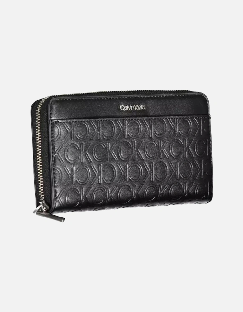RFID Blocking Wallet with Multiple Compartments and Zip Closure Women
