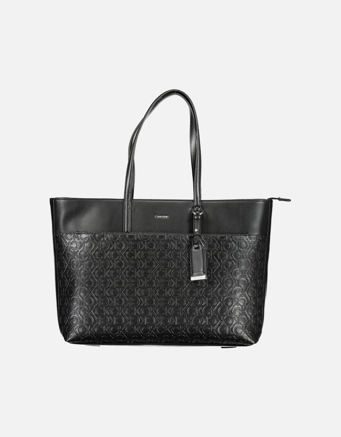 Shoulder Bag with Internal and External Pockets Women - Black Handbags, 4 of 3