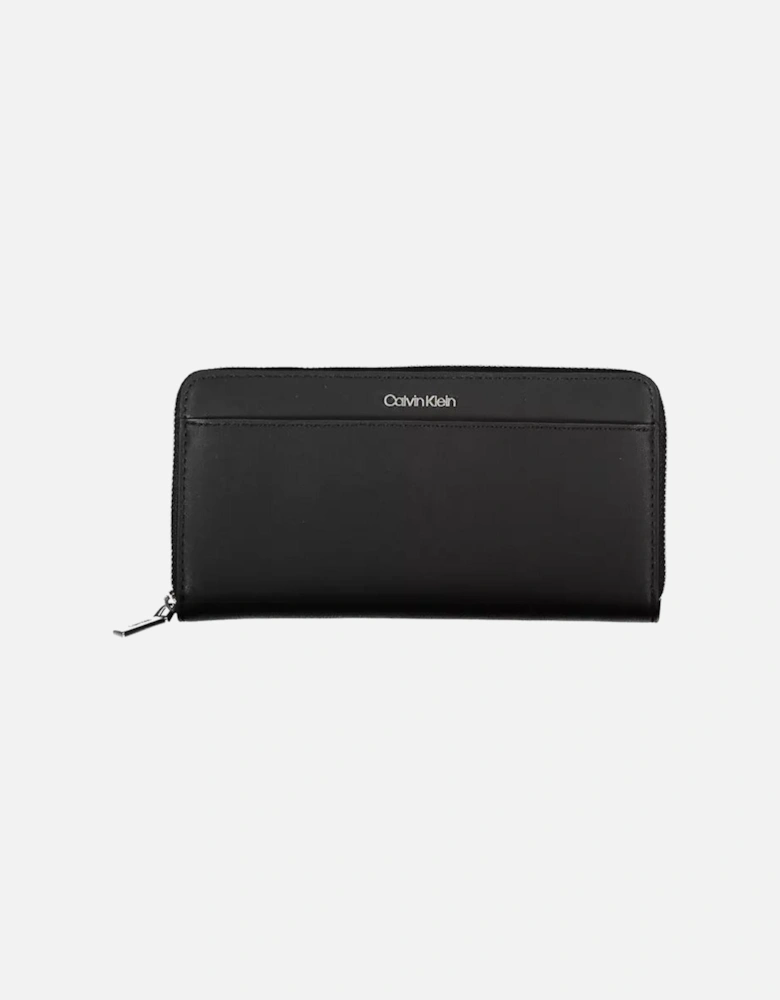 RFID Blocking Wallet with Multiple Compartments and Zip Closure. Women
