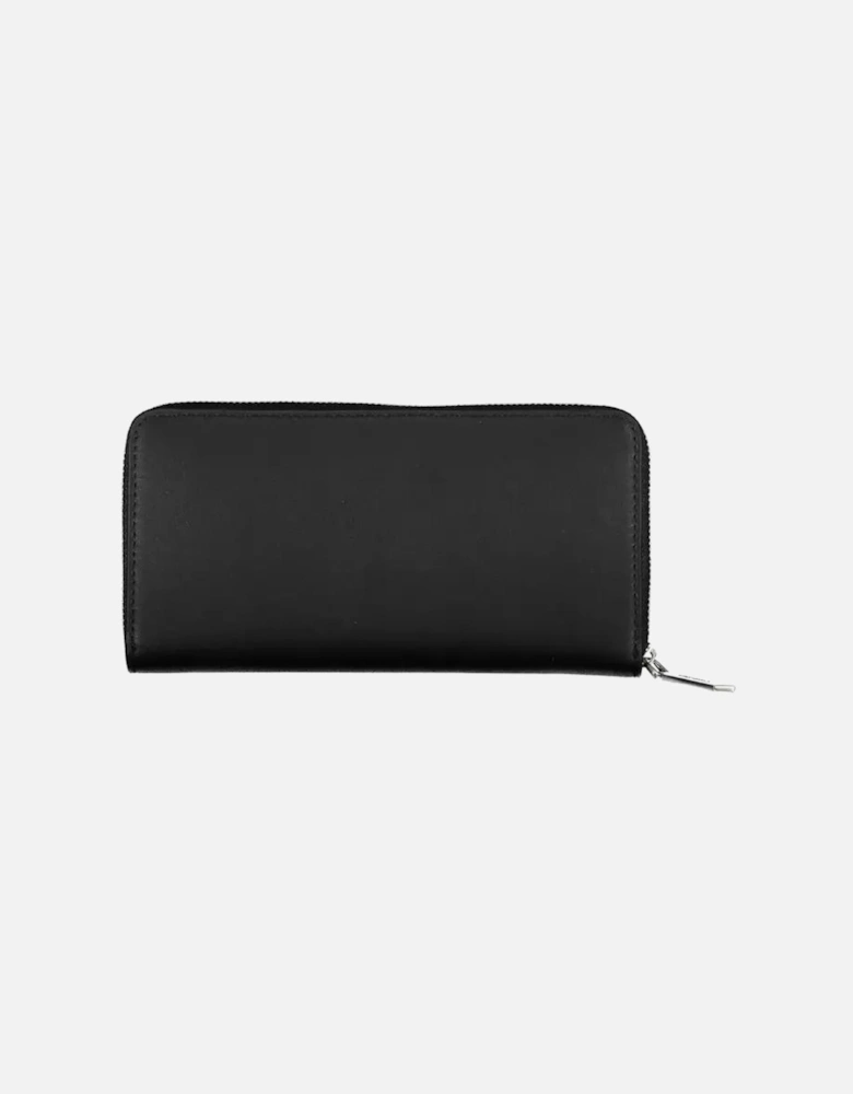 RFID Blocking Wallet with Multiple Compartments and Zip Closure. Women