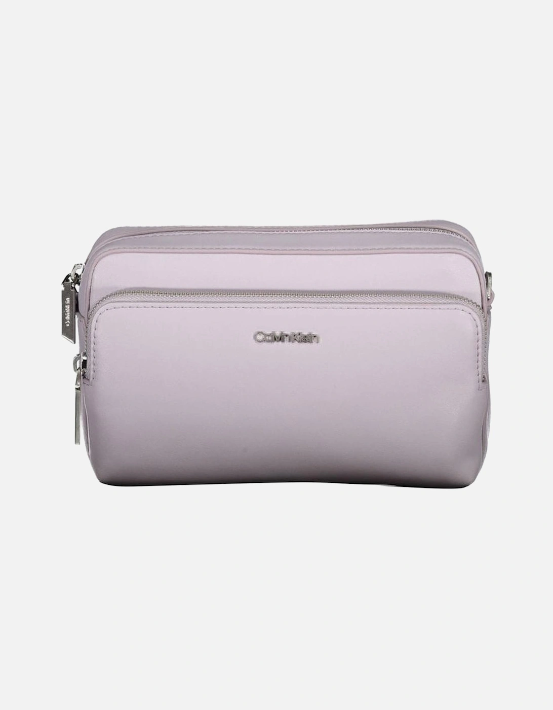 Calvin Klein Women's Purple Recycled Polyester Shoulder Bag With Zip Closure