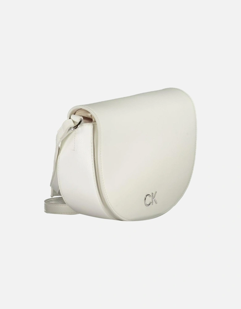 Adjustable Shoulder Bag with Internal Card Pocket Women - White