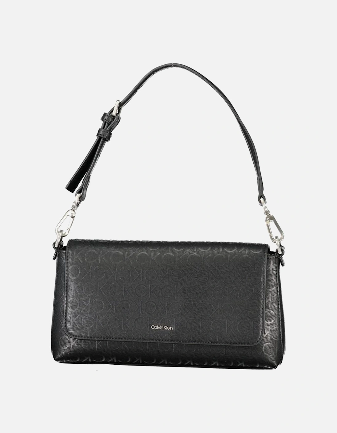 Removable Shoulder Bag with Internal Pockets and Logo Women - Black, 4 of 3