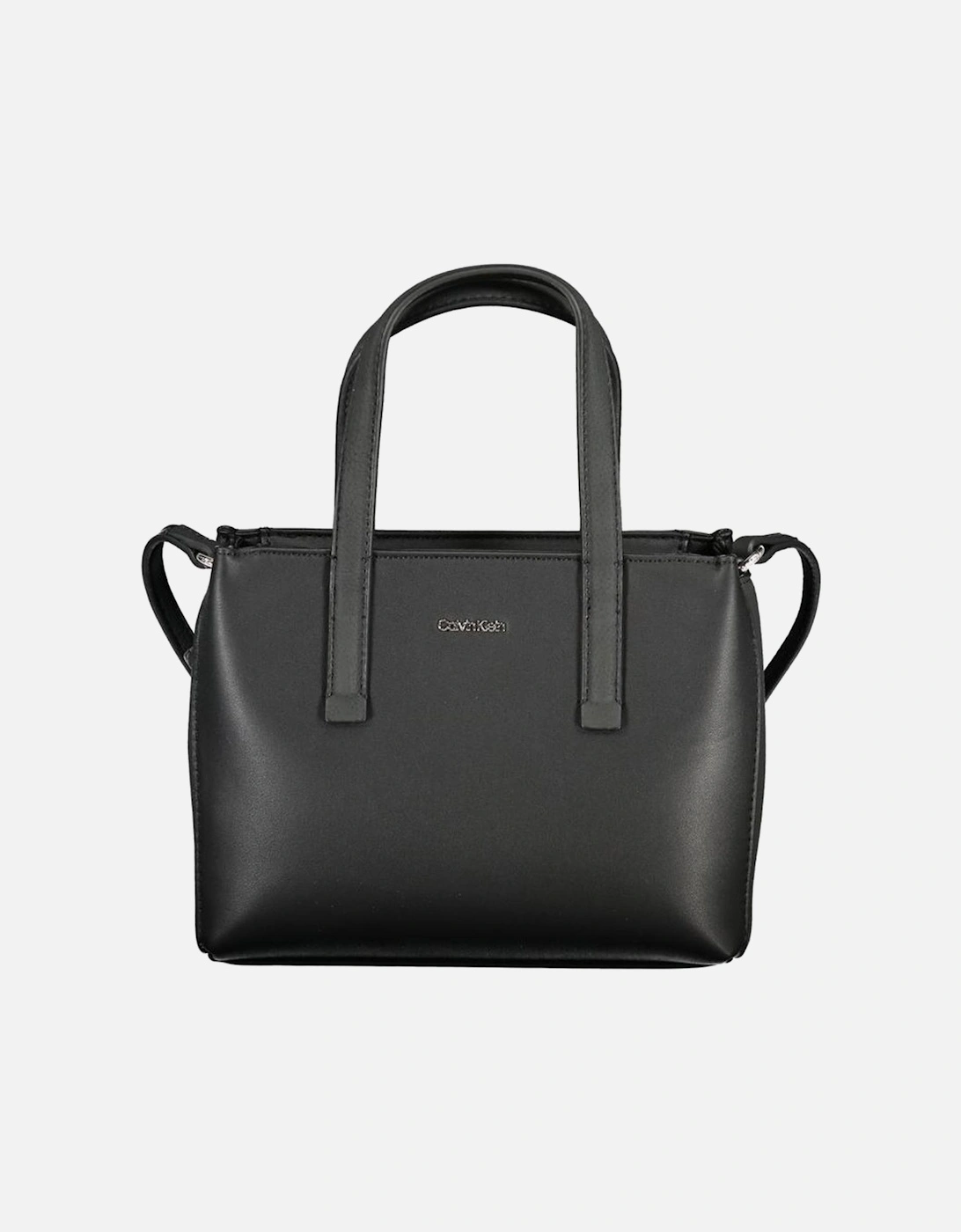 Calvin Klein Women's Black Zip Closure Bag With Adjustable Strap - Handbags - Size: One Size