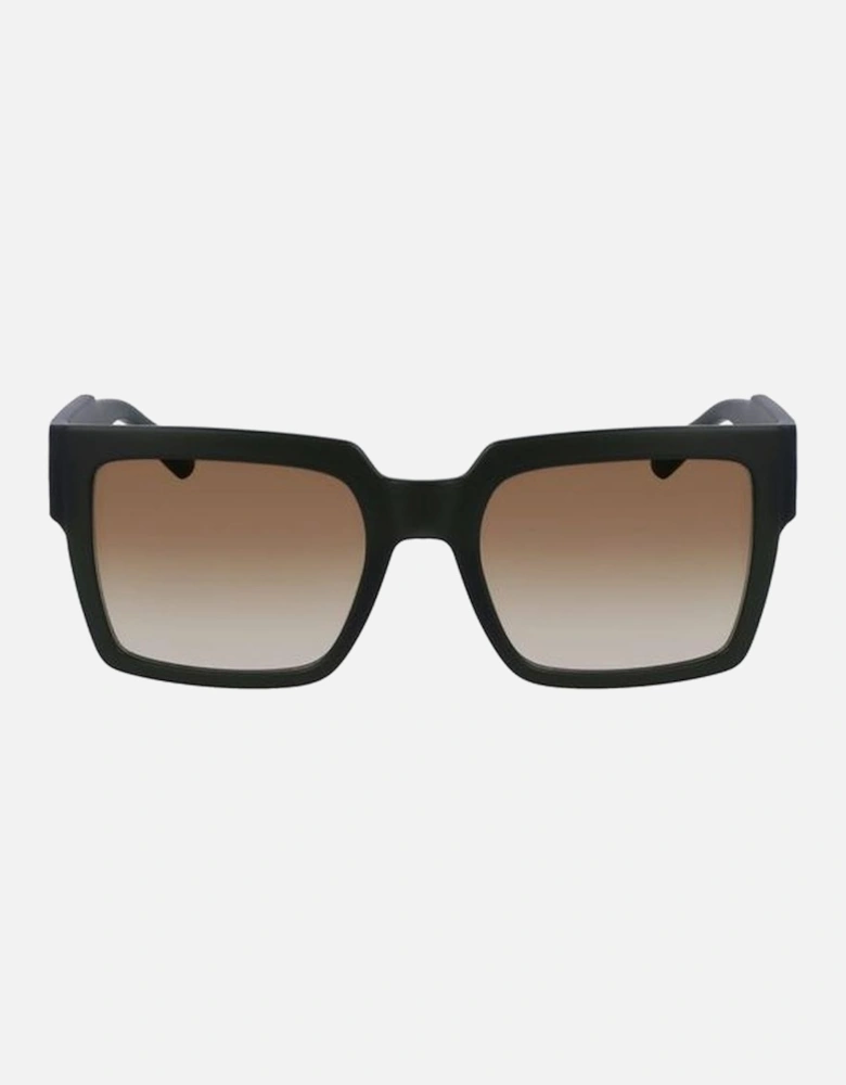 Leather Cross-Body Purse Women - Brown Sunglasses