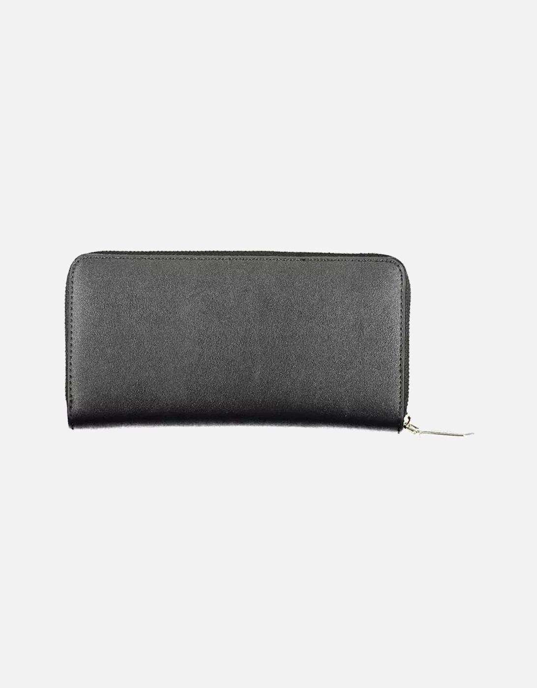 5-Compartment Wallet with Coin Purse and Zip Closure Women - Black