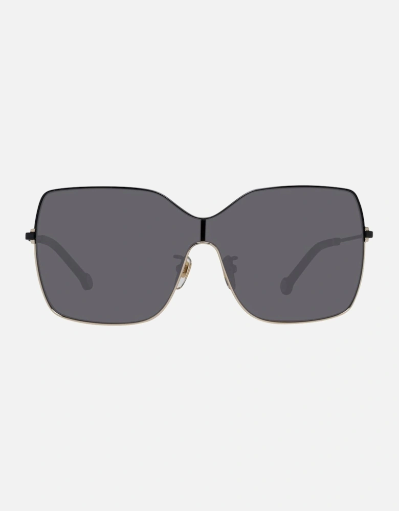 Black Mono Lens Sunglasses Women