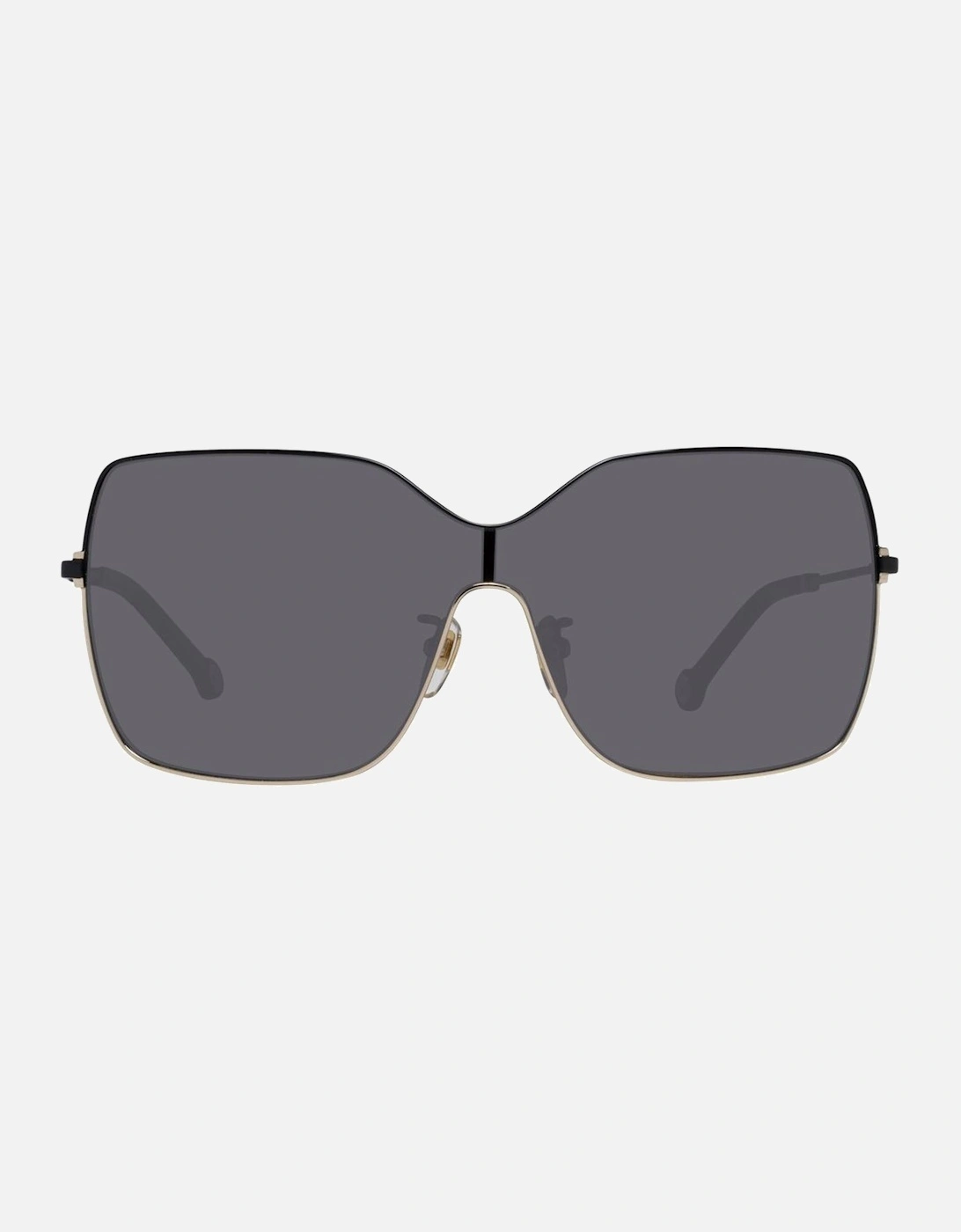 Black Mono Lens Sunglasses Women