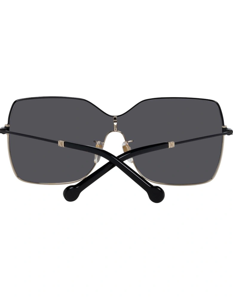 Black Mono Lens Sunglasses Women