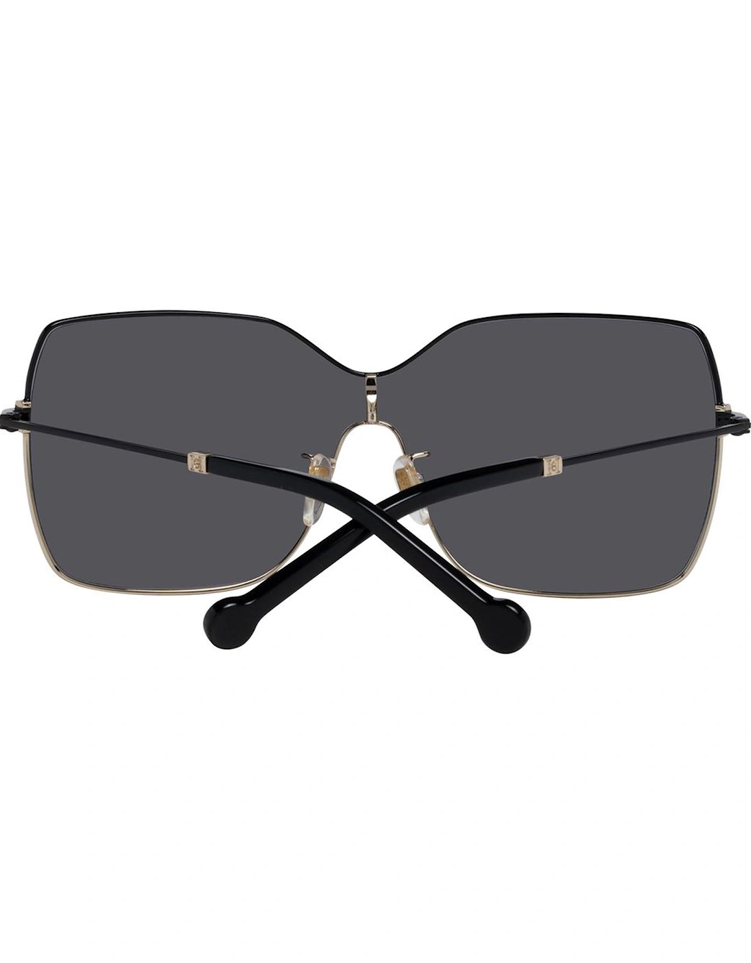 Black Mono Lens Sunglasses Women