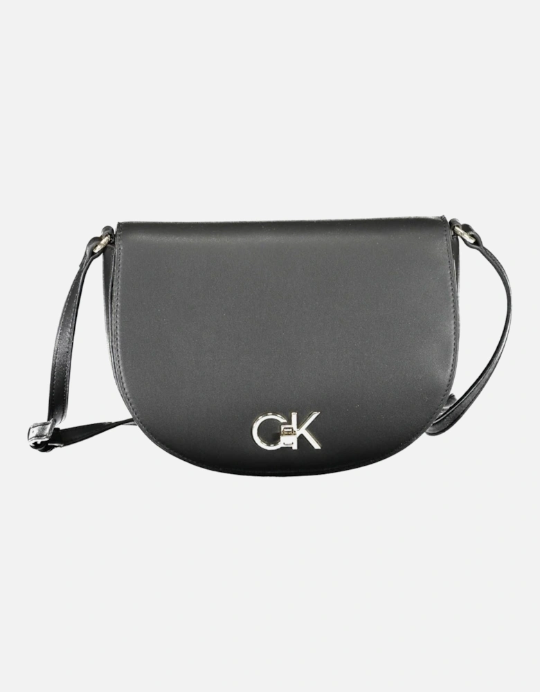 Recycled Polyester Shoulder Bag Women - Black Handbags